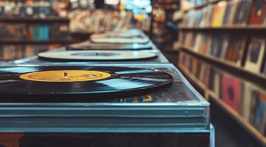 vinyl records